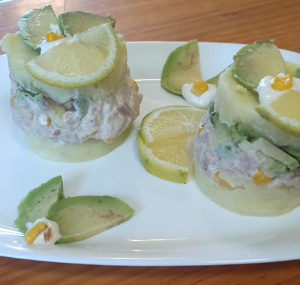 Causa limeña de atún